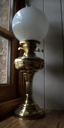Vintage oil lamp