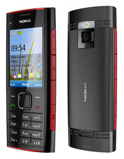 Nokia X2 black red & black mobile - contract £2.99 per month 