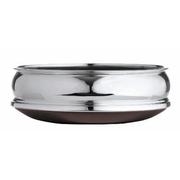 BARREL COASTER SILVER PLATED