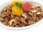  Selling dried fruits and nuts in bulk.