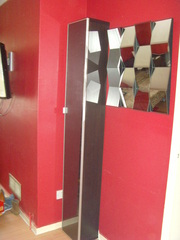 Novelty Design high Cupboard with glass door