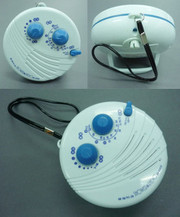 kajoin Waterproof Spy Radio Hidden 720P HD bathroom Spy Camera DVR 16G