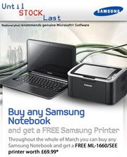 FREE Samsung Printer ML-1660