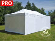Folding canopy 4x8 m Pro Pack, incl. 6 sidewalls, white