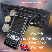 Mobile Phone Holder PDA Mp3 iphone satnav CD Slot Mount