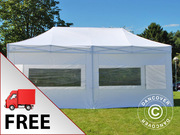 FleXtents pop up canopy 3x6 m basic set,  white