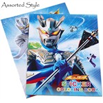 magic coloring book  with Adhesive Decorative Sticker - Assorted Color