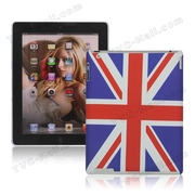 Union Jack Flag Rubberized Hard Case Cover for iPad