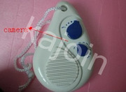 kajoin Waterproof Spy Radio Hidden 720P HD bathroom Spy Camera DVR 16G