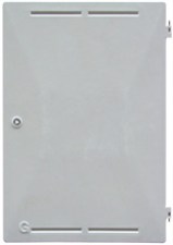 Gas meter box door replacement