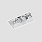 Kreon - Double Down - Ceiling Lamp - 2x75W G53 - 12V - IP20 - White – 