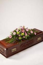 Buy Double Ended Spray from flowers 4 funeral