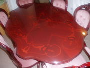 Mohogany Italian style dinning table