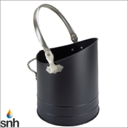 Black & Pewter Coal Buckets at SNH