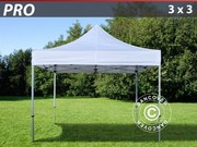 Folding canopy FleXtents Pro 3x3 m, white