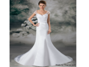 Shoulder Beading Satin Wedding Dress For  http://tinyurl.com/cbq3gzp