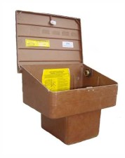 Semi Concealed Gas Meter Box