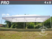 Folding canopy Pro 4x8 m,  white