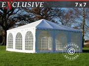 Pagoda Marquee Plus 7x7 m PVC white