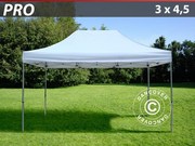 Folding canopy FleXtents Pro 3x4.5 m, white