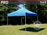 Folding canopy FleXtents Pro 3x3 m, blue