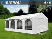 Marquee 6x8 m PVC,  incl. base frame