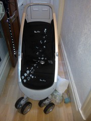 Silvercross pram and car seat for sale 