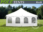 Pole tent Semi Pro Plus 6x6 M PVC