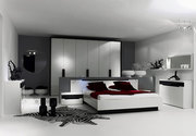 Knightsbridge bedroom furniture-Knightsbridge High Gloss Finish Bedroo