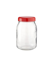 Le Parfait Red Top Lid Storage Jar 1L 