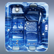 Zeus 4 Seater (2 seats & 1 lounger) Luxury Hot Tub Spa