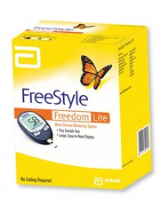 Freestyle Freedom Lite Blood Glucose Meter Monitor Kit