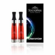 Tank Clearomizer CE4 Disposable (RED) Twin Pack