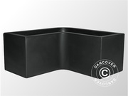 Planter Fenice 100x100x45x45.5 cm,  Anthracite,  2 pcs.