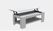 Lift Top Coffee Table - White available at  UK Graded Stock