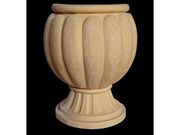 Artificial Sandstone Pumpkin Shape Carved Flowerpot