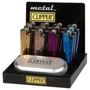 Wholesale Clipper Metal Icy Colours Gift Lighters