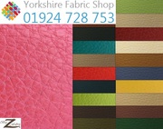 Faux Leather Fabric Yorkshire