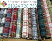 Tartan Upholstery Fabric