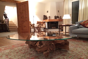  Kinky Roots: Glass Topped Coffee Tables Using Ancient Tree Roots 