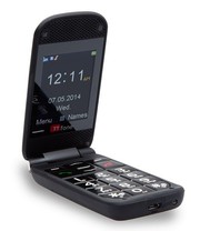TTfone Venus (TT700) - Black - BIG BUTTON FLIP MOBILE PHONE