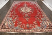 Buy Traditional Persian Hamedan Rug 8.3 X 13.3