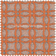 Buy Orange Velvet Upholstery Fabric from right place
