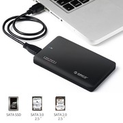 Slim and Portable external hard drive enclosure