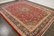 Antique Traditional Persian Handmade Carpet Rug 9.8 X 12.5