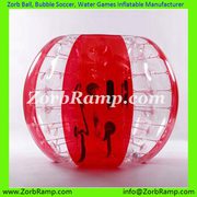 Zorb Bubble Football Bumper Ball Aqua Zorbing for Sale | ZorbRamp.com
