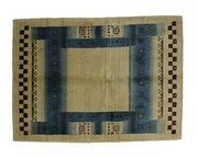 Buy Modern Persian gabbeh Rug 5.6x3.5