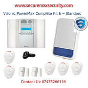 VISONIC POWERMAX COMPLETE KIT E - STANDARD ALARM SYSTEM HOME BUSINESS