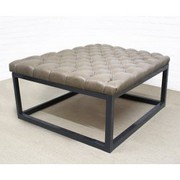 Footstoolsandmore Sells Breathtaking Black Leather Footstools