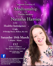 Evening of Mediumship with Psychic Medium Natasha Harries
